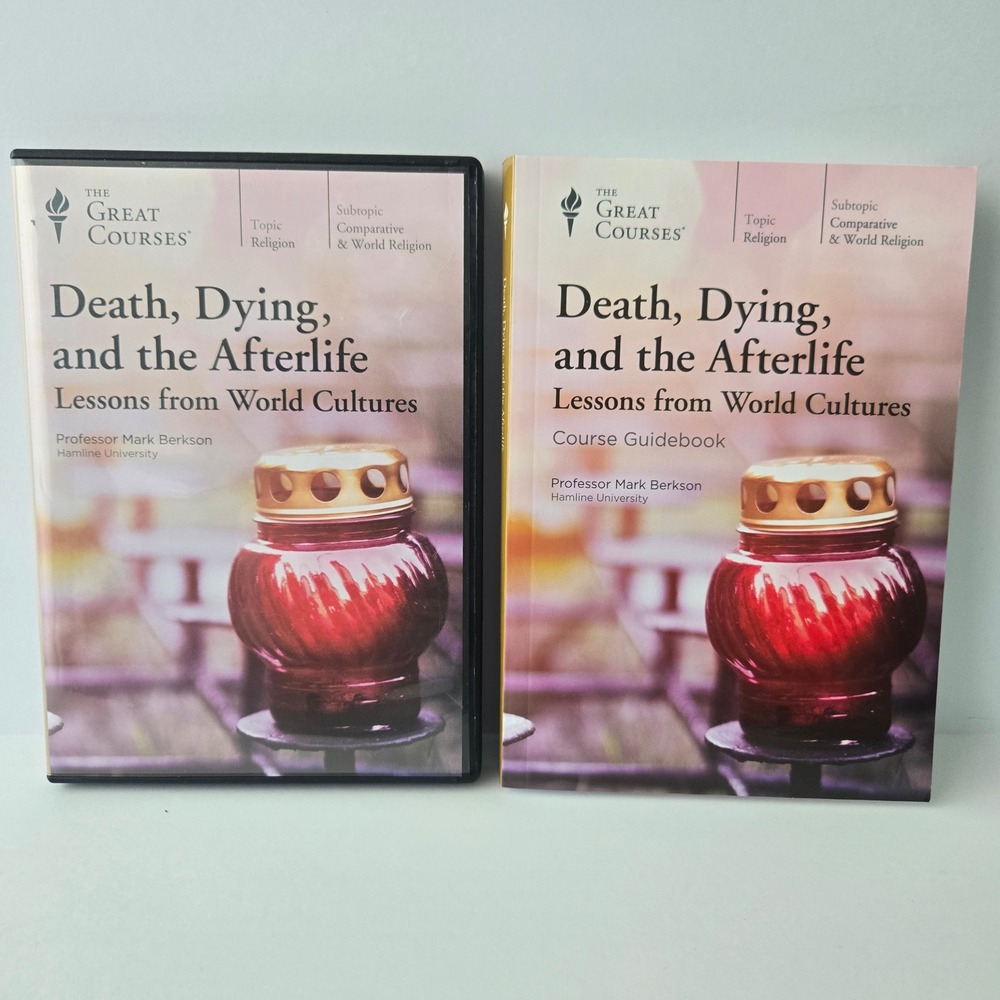 The Great Courses Death Dying and the Afterlife Lessons World Cultures DVD Set
